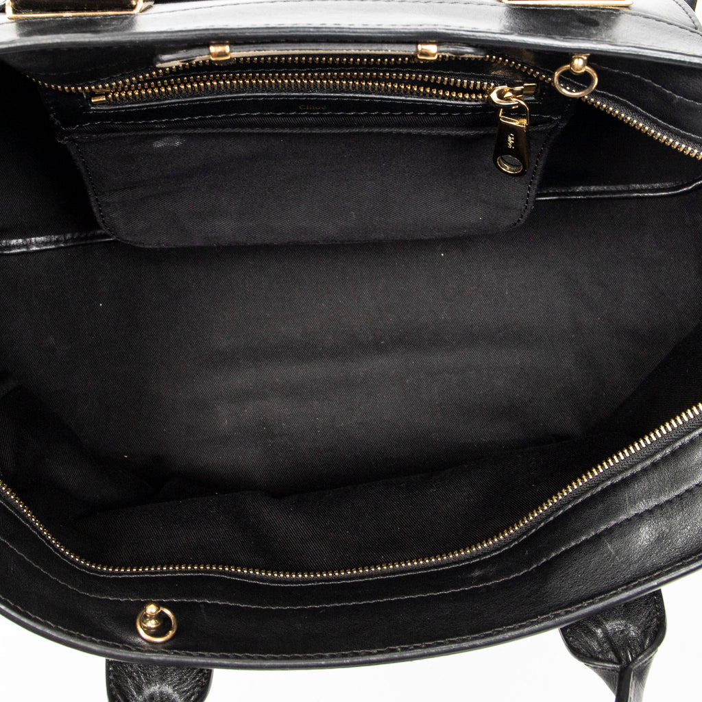 Shoulder Bag Medium Alice Satchel Ivory Calfskin Leather