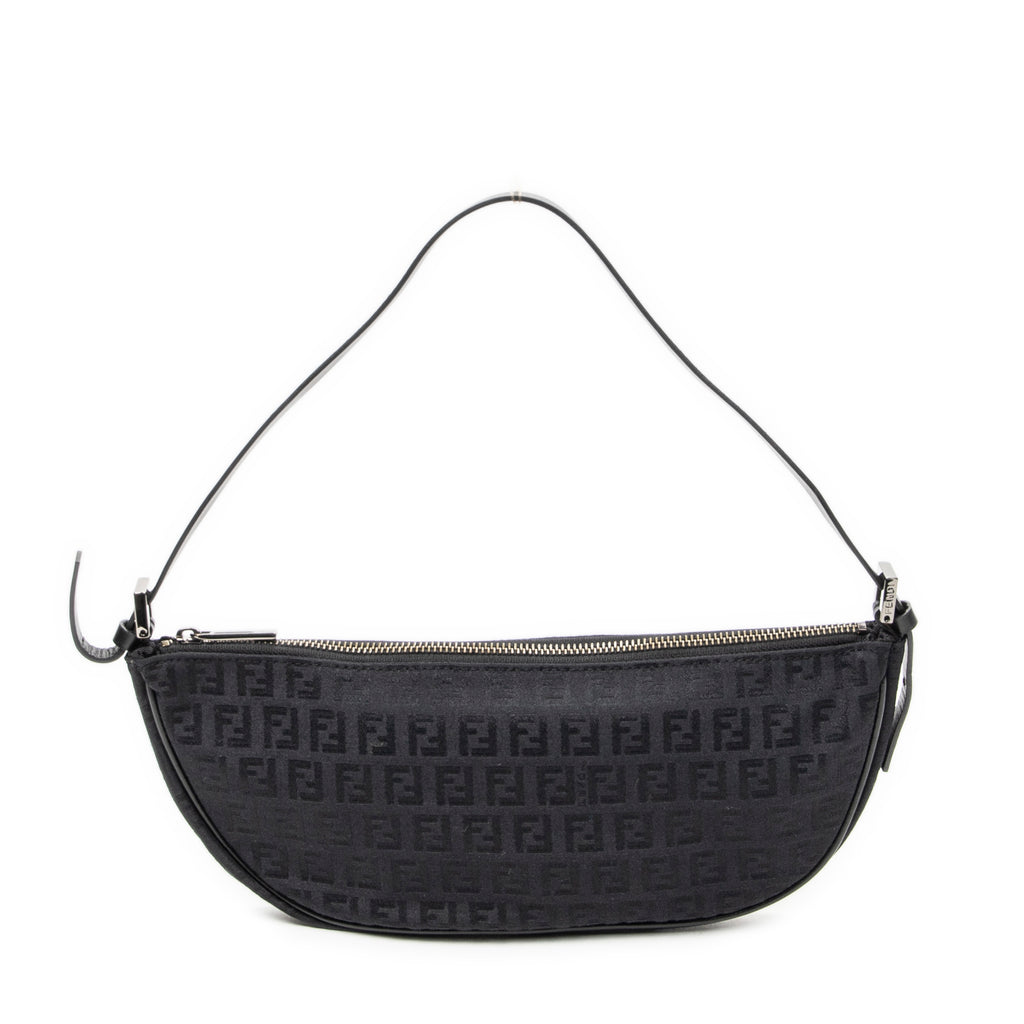 Shoulder Bag Boat Pochette Black Zucchino Canvas