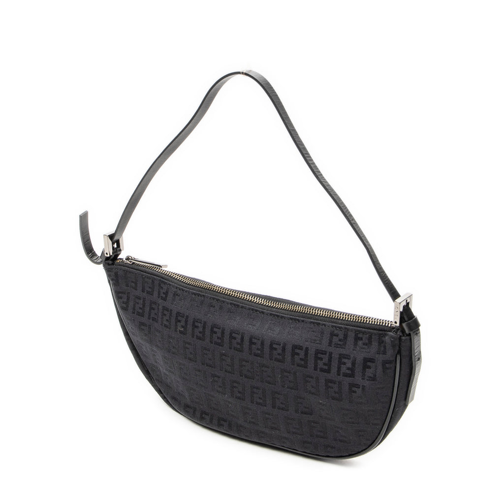 Shoulder Bag Boat Pochette Black Zucchino Canvas