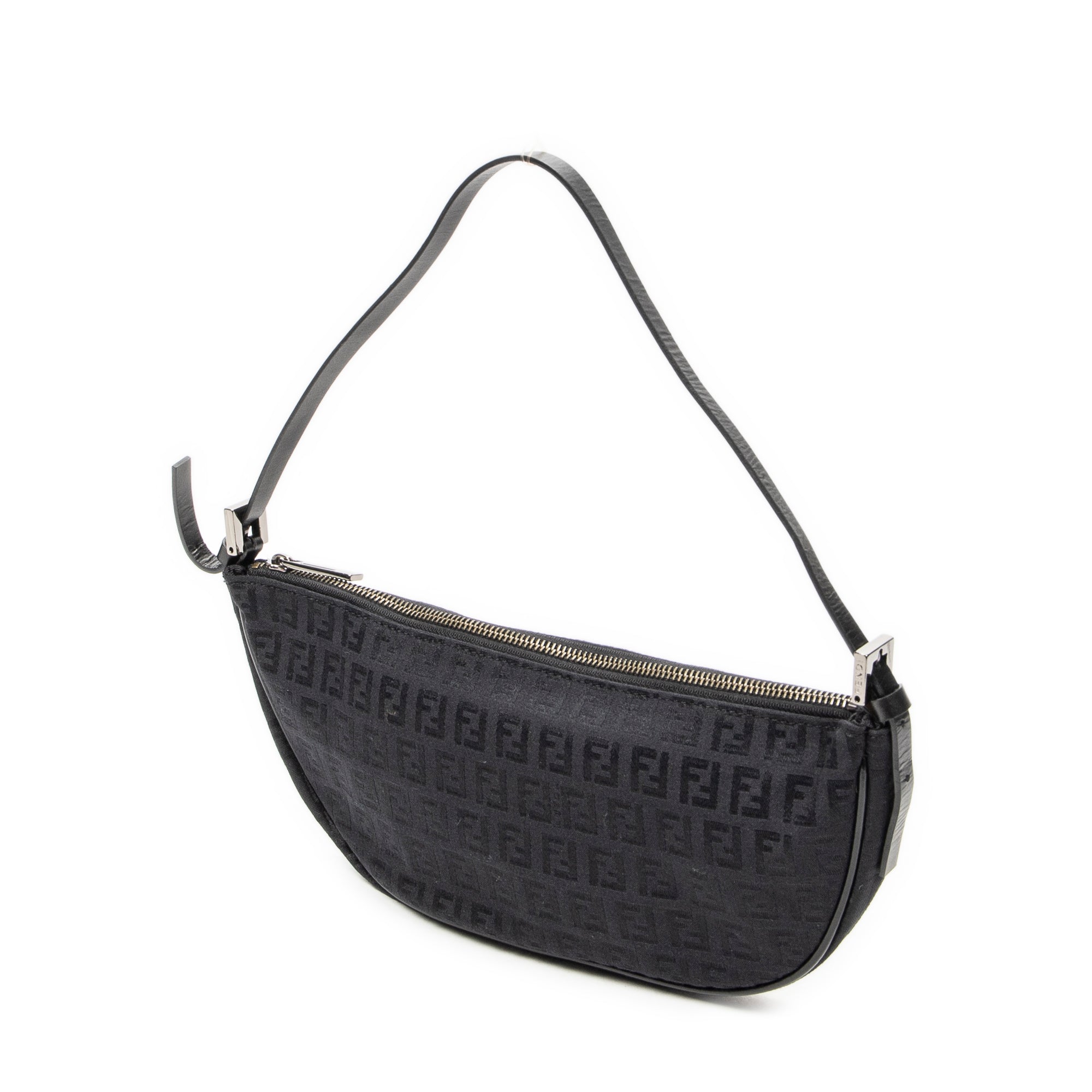 Shoulder Bag Boat Pochette Black Zucchino Canvas