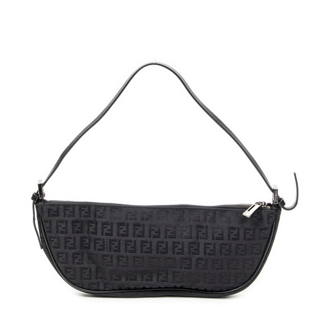 Shoulder Bag Boat Pochette Black Zucchino Canvas