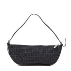 Shoulder Bag Boat Pochette Black Zucchino Canvas