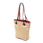 Shoulder Bag Small Eclipse Shopping Beige Monogrammed Canvas