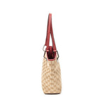 Shoulder Bag Small Eclipse Shopping Beige Monogrammed Canvas