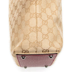 Shoulder Bag Small Eclipse Shopping Beige Monogrammed Canvas