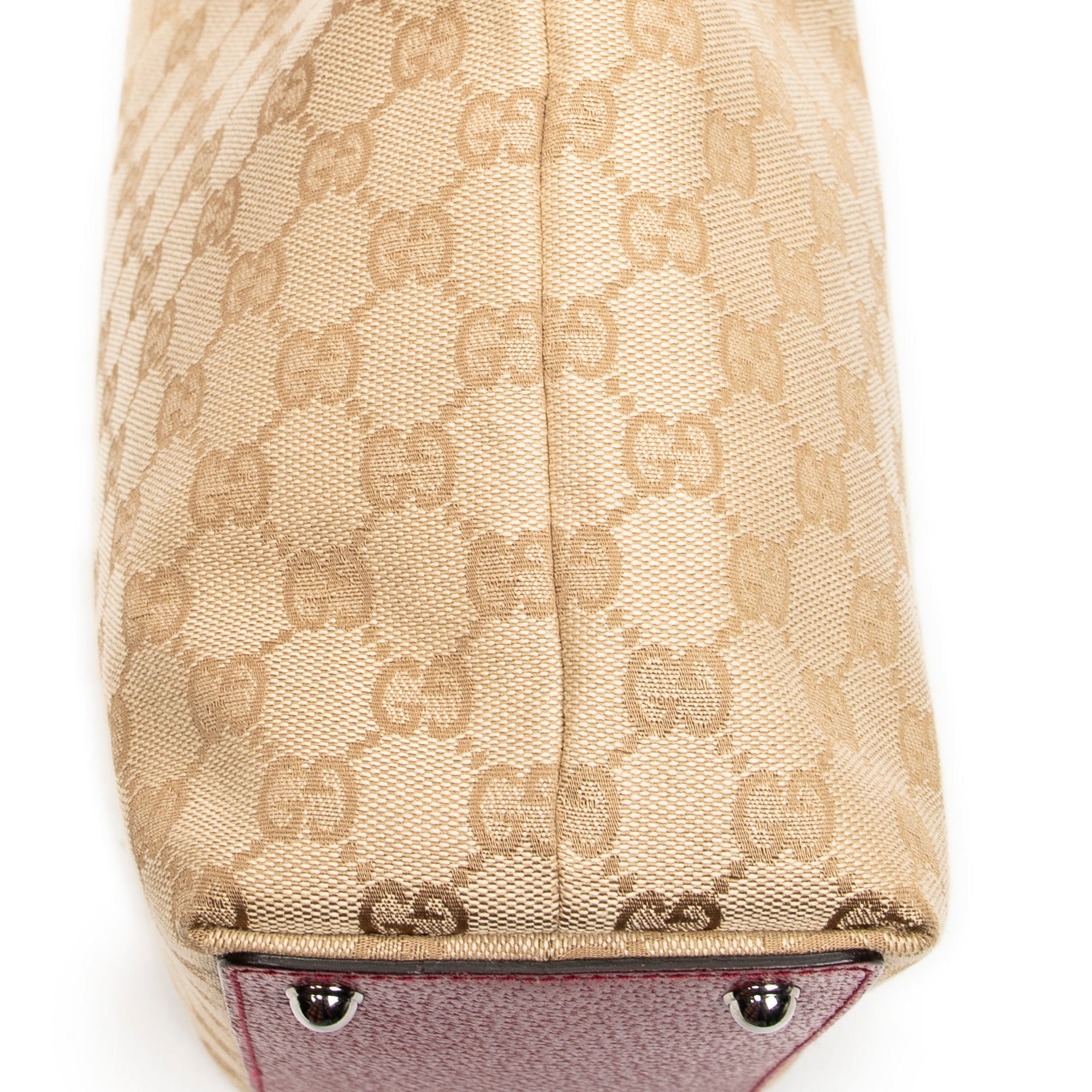 Shoulder Bag Small Eclipse Shopping Beige Monogrammed Canvas