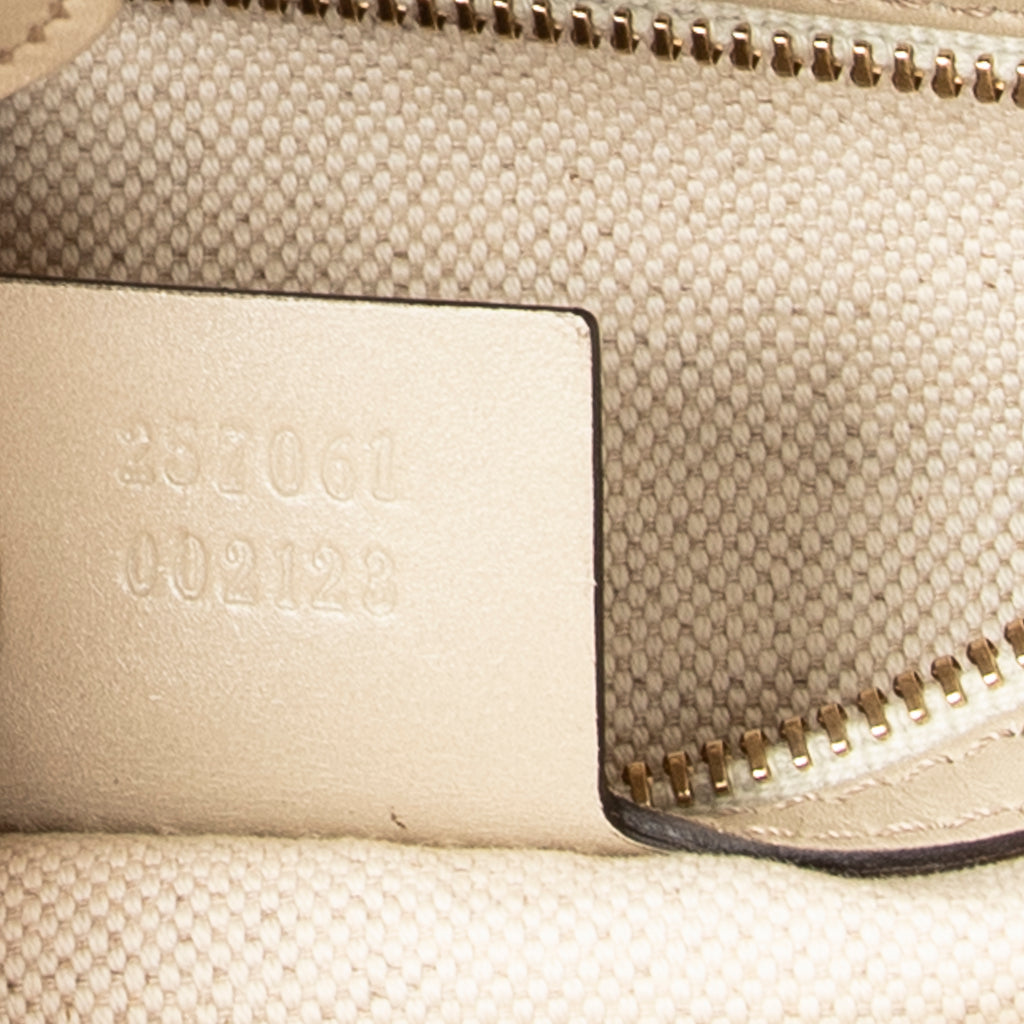 Sac à bandoulière Web Mayfair Toile monogrammée beige