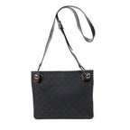 Shoulder Bag Eclipse Square Crossbody Black Monogrammed Canvas