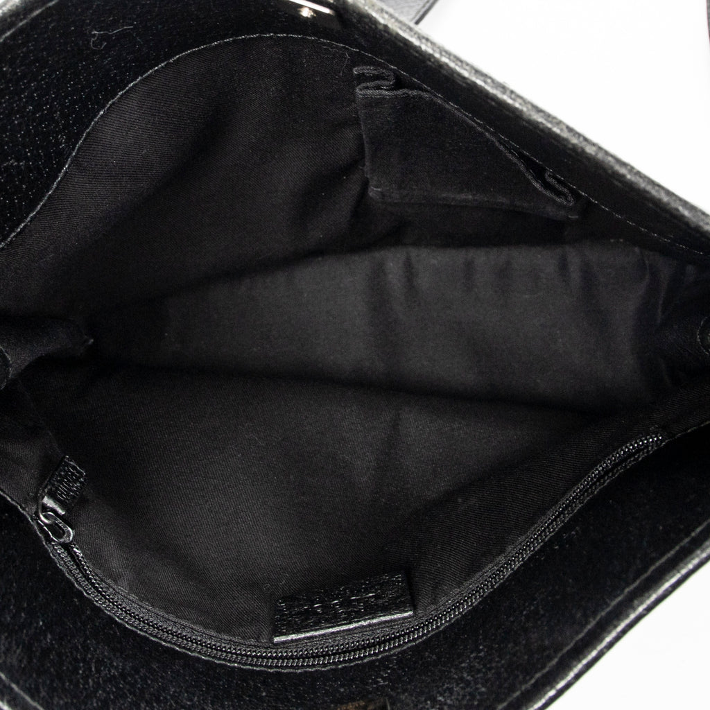 Shoulder Bag Eclipse Square Crossbody Black Monogrammed Canvas