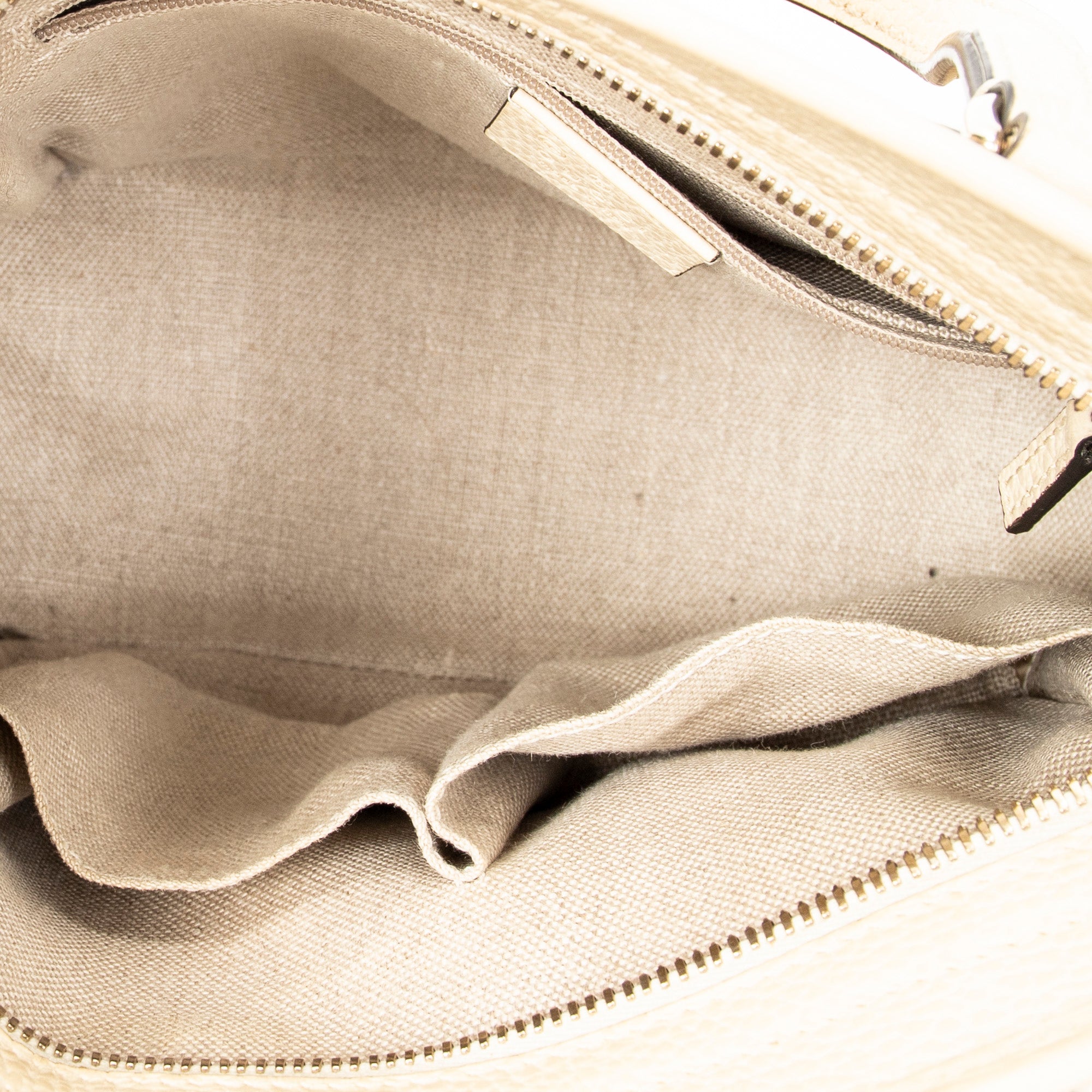 Handbag Small Bree Tote Ivory Monogrammed Canvas