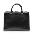 Shoulder Bag Small Monogram Cabas Black Smooth Calfskin Leather