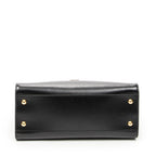 Shoulder Bag Small Monogram Cabas Black Smooth Calfskin Leather
