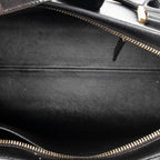 Shoulder Bag Small Monogram Cabas Black Smooth Calfskin Leather
