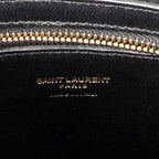 Shoulder Bag Small Monogram Cabas Black Smooth Calfskin Leather