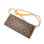 Shoulder Bag Twin GM Brown Monogram Canvas