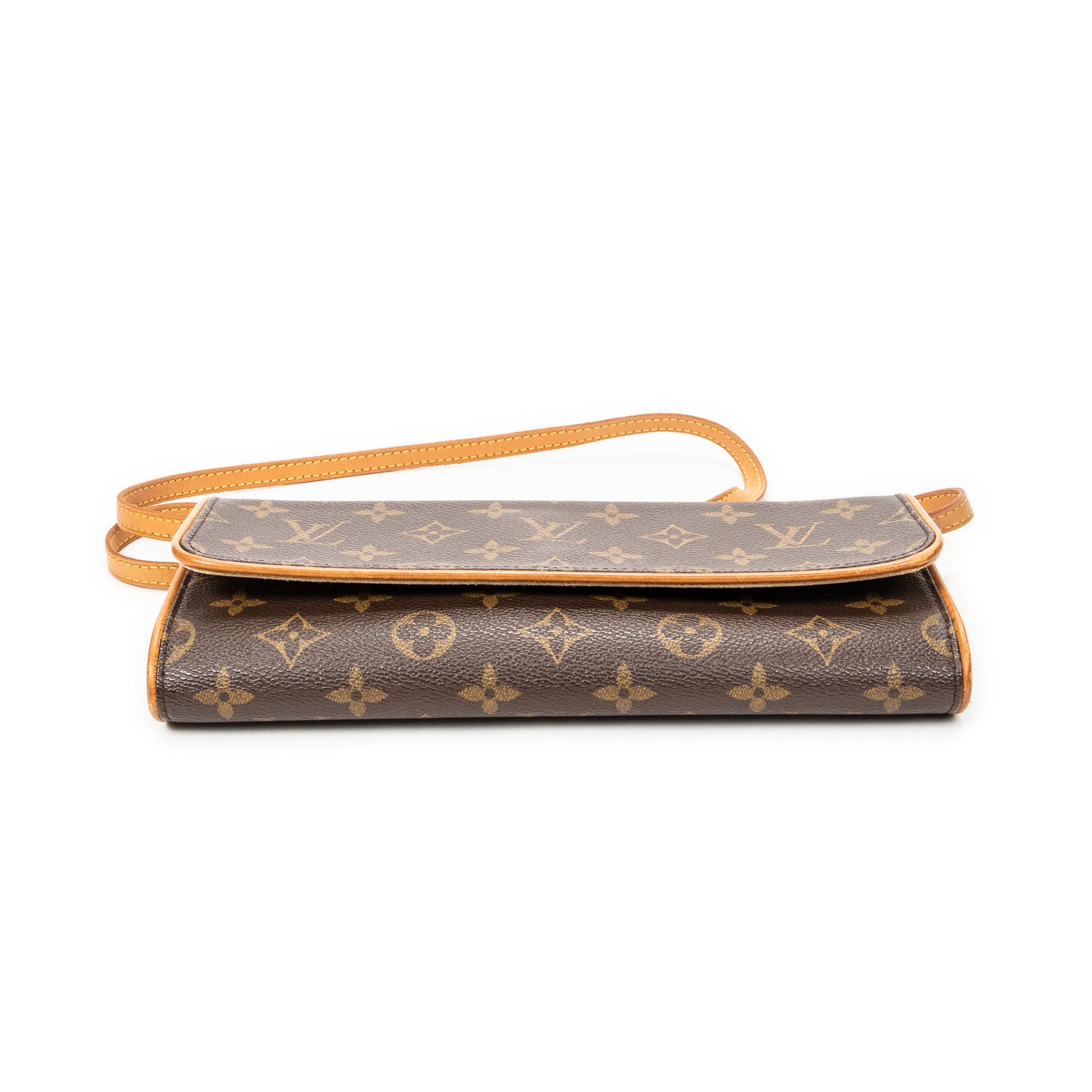 Shoulder Bag Twin GM Brown Monogram Canvas