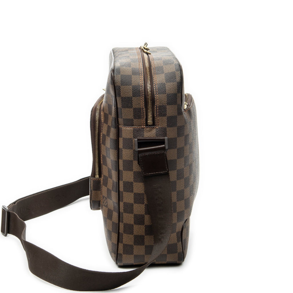 Shoulder Bag Olav MM Brown Damier Ebene