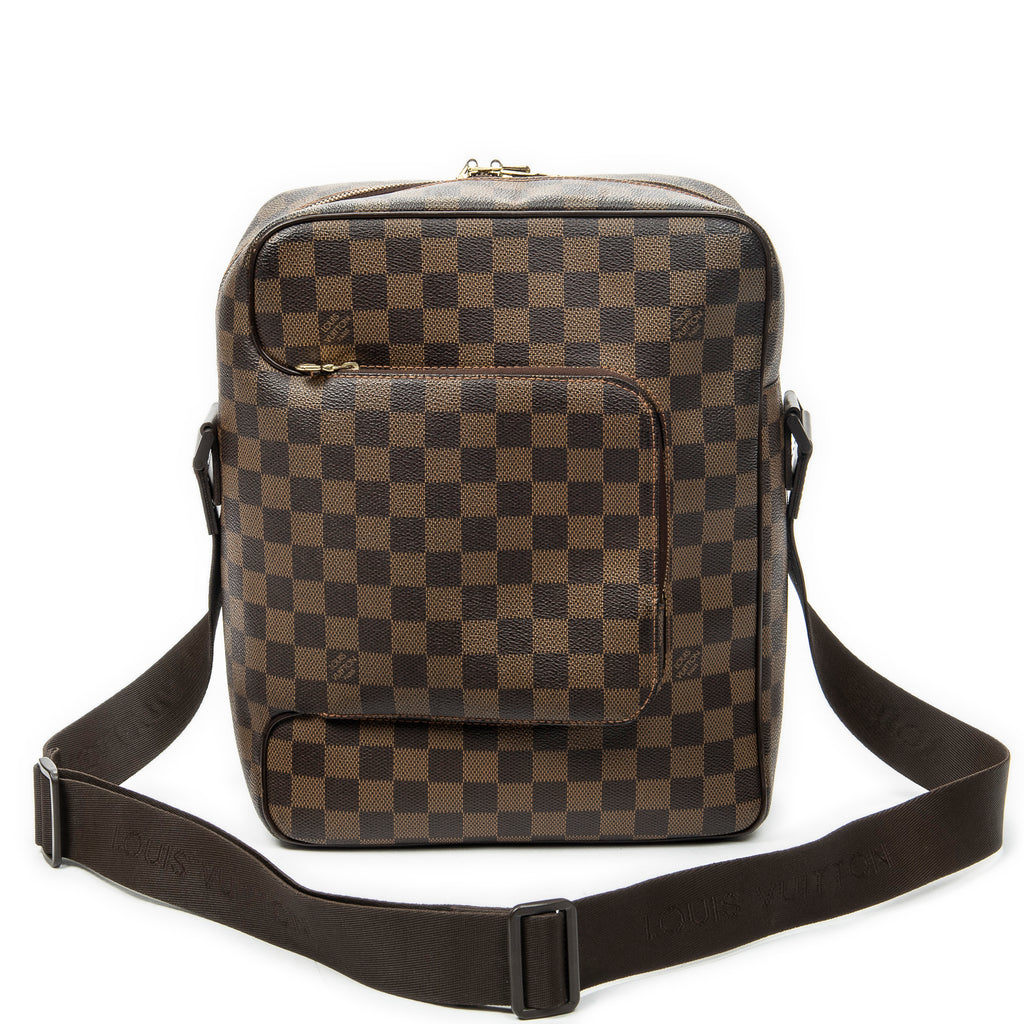 Sac bandoulière Olav MM Damier Ebene marron