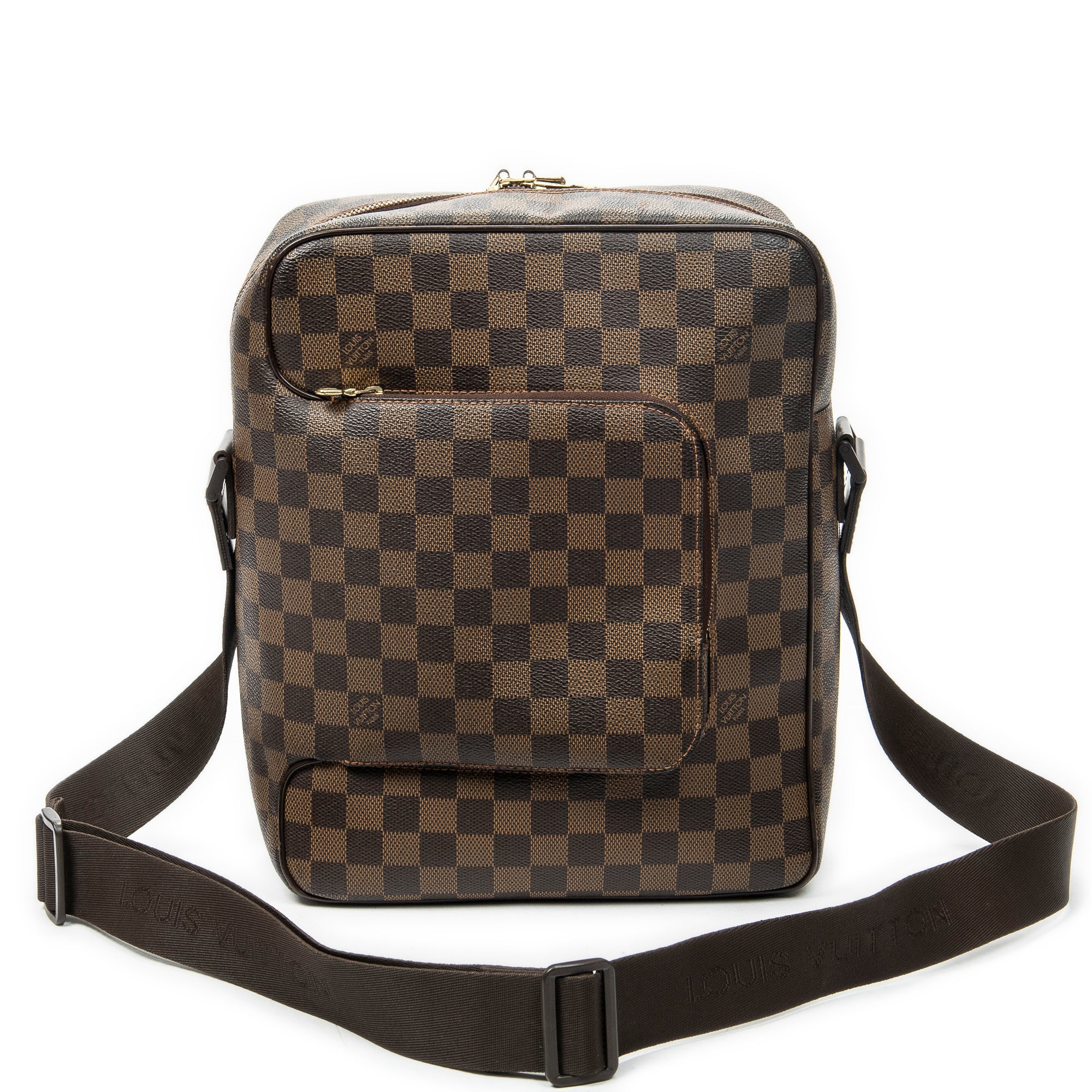 Sac bandoulière Olav MM Damier Ebene marron