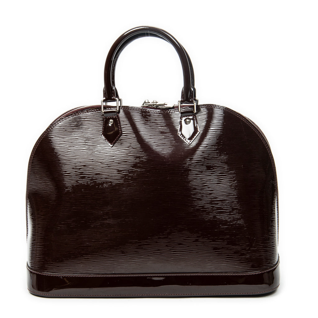 Handbag Alma GM Prune Electric Epi