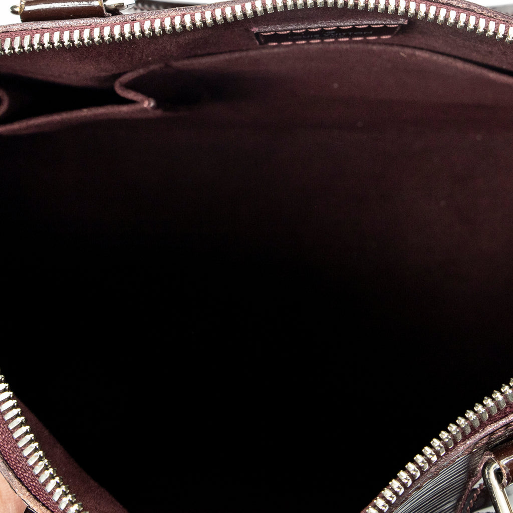 Handbag Alma GM Prune Electric Epi