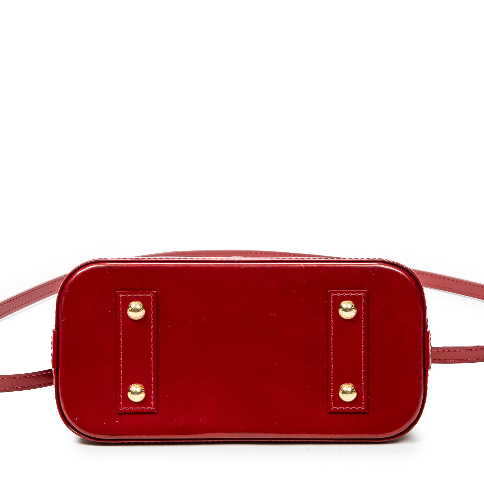 Shoulder Bag Alma BB Cerise Monogram Vernis