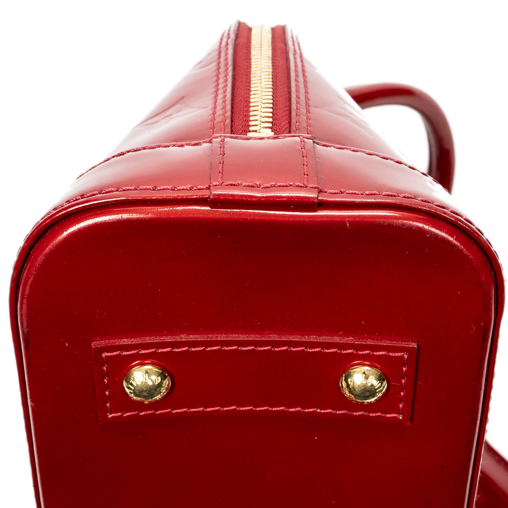 Shoulder Bag Alma BB Cerise Monogram Vernis