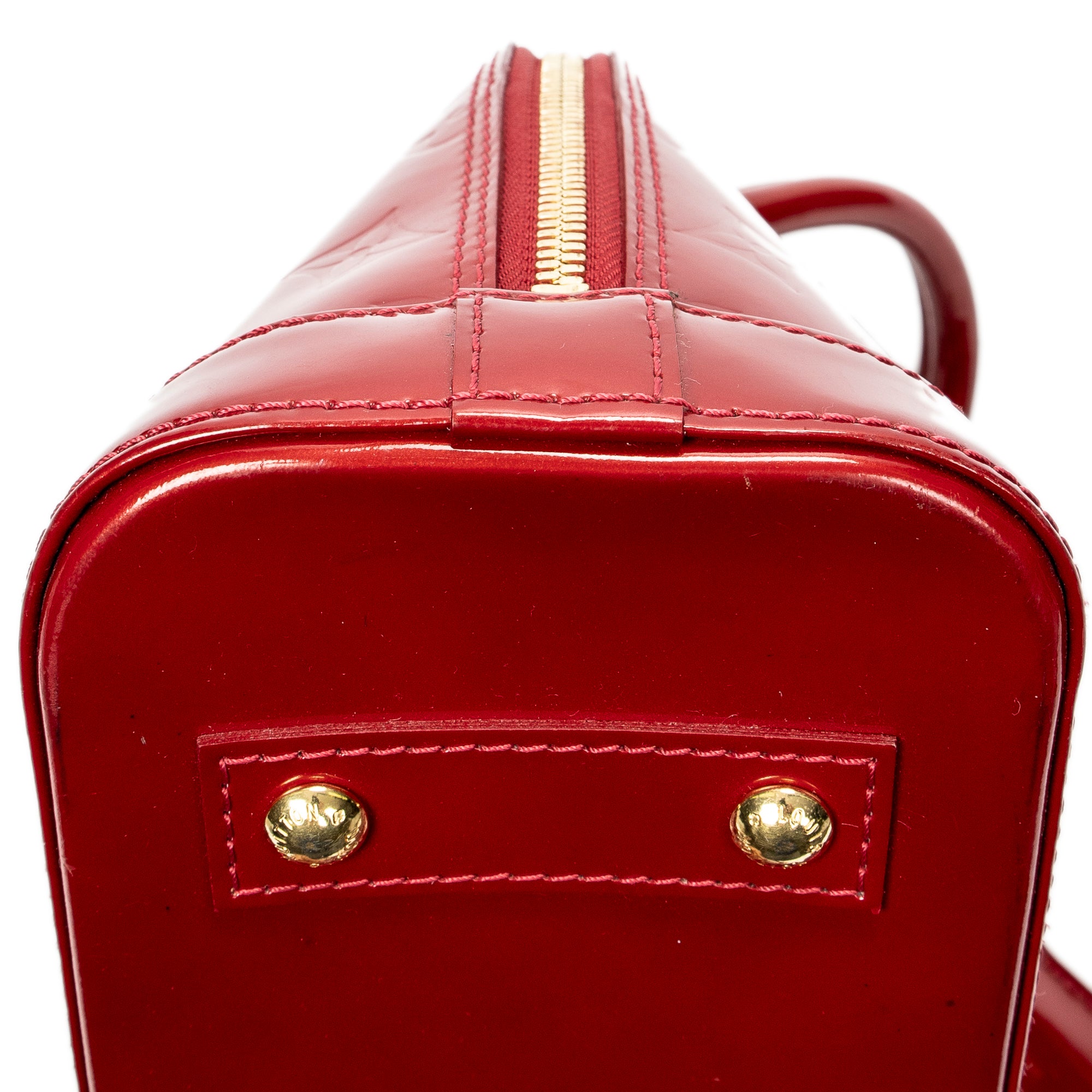 Shoulder Bag Alma BB Cerise Monogram Vernis