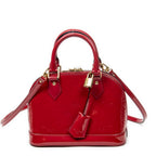 Sac à bandoulière Alma BB Rose Indien Monogram Vernis