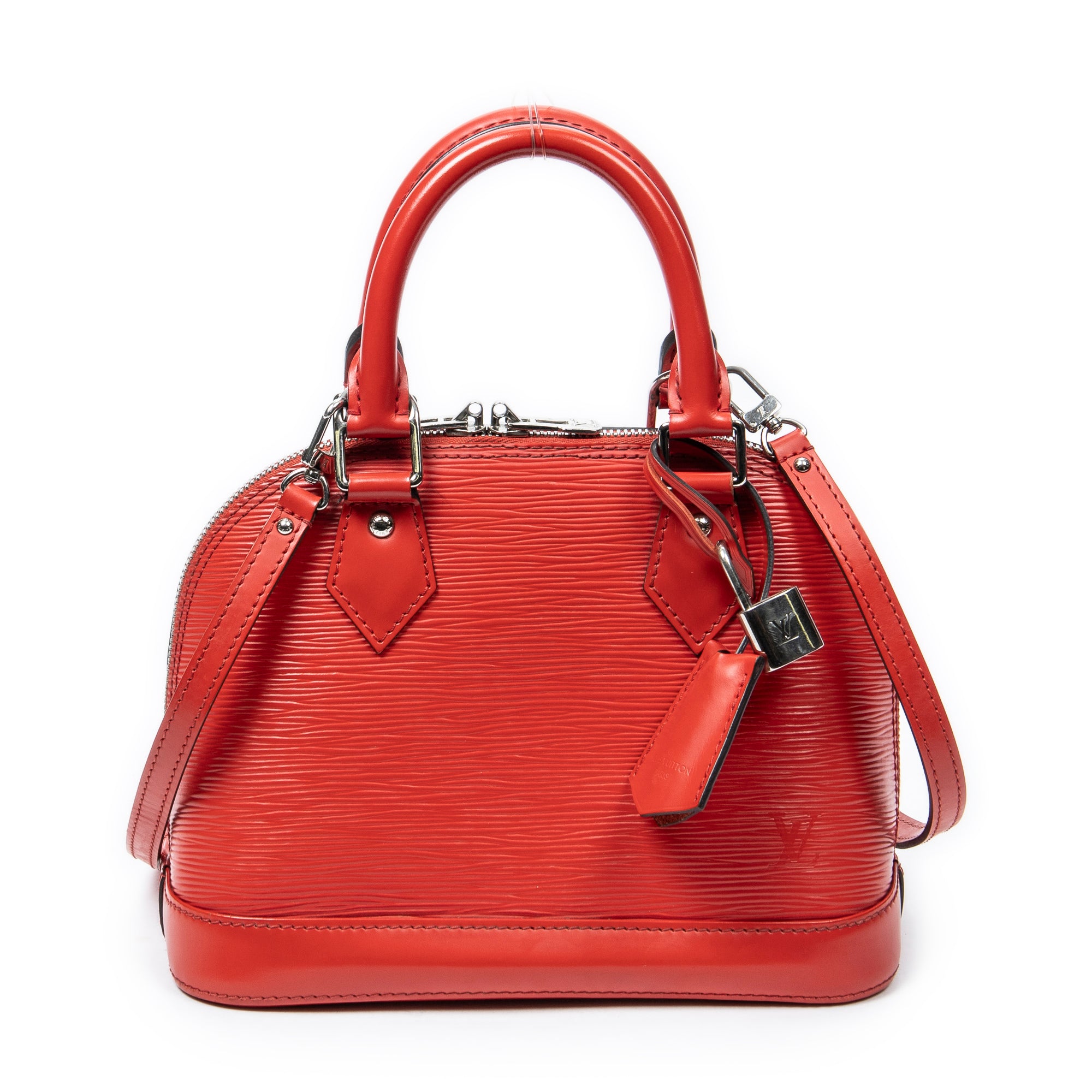 Shoulder Bag Alma BB Red Epi