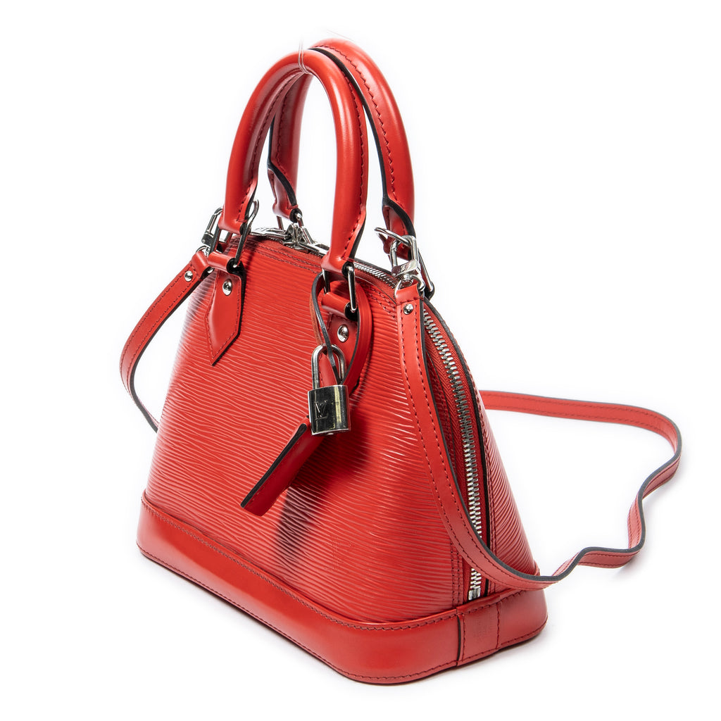 Shoulder Bag Alma BB Red Epi