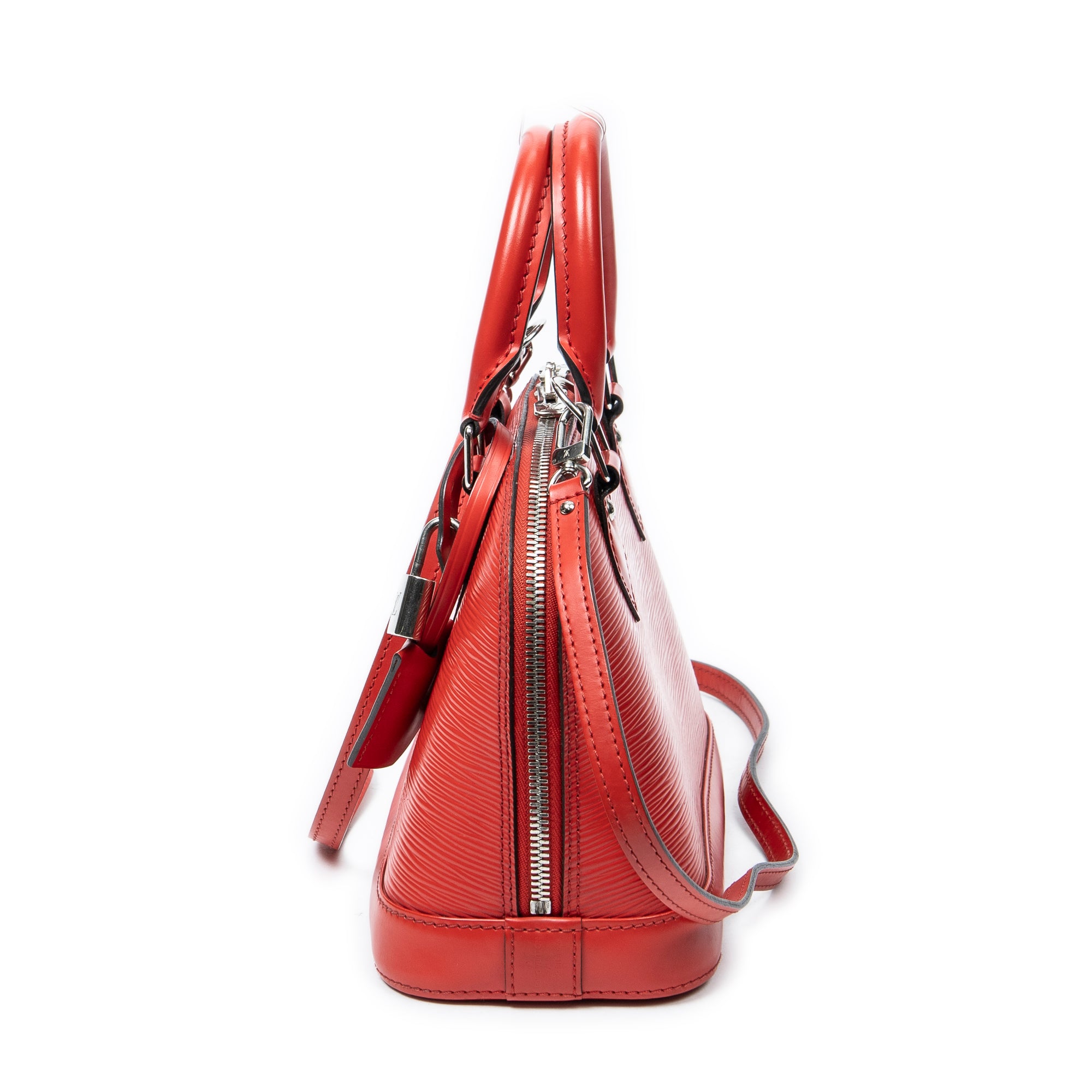 Shoulder Bag Alma BB Red Epi