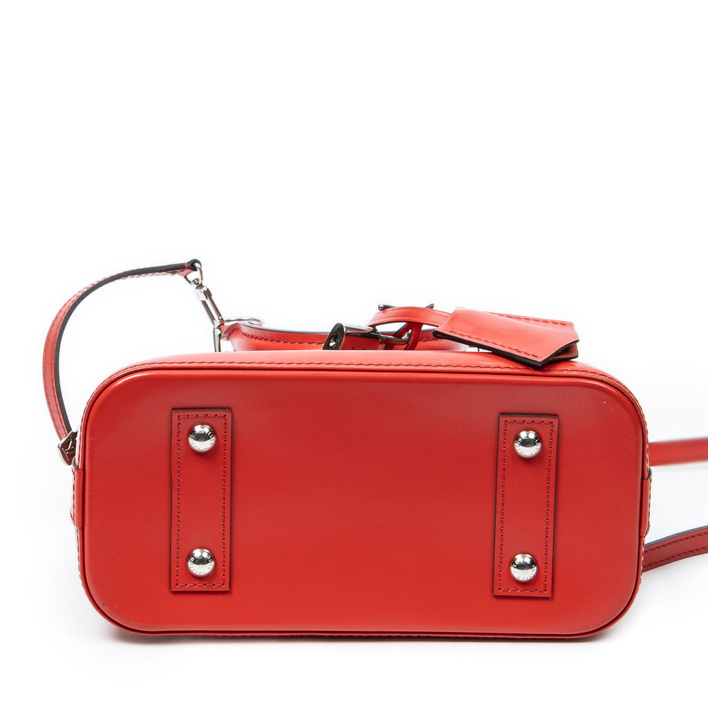 Shoulder Bag Alma BB Red Epi
