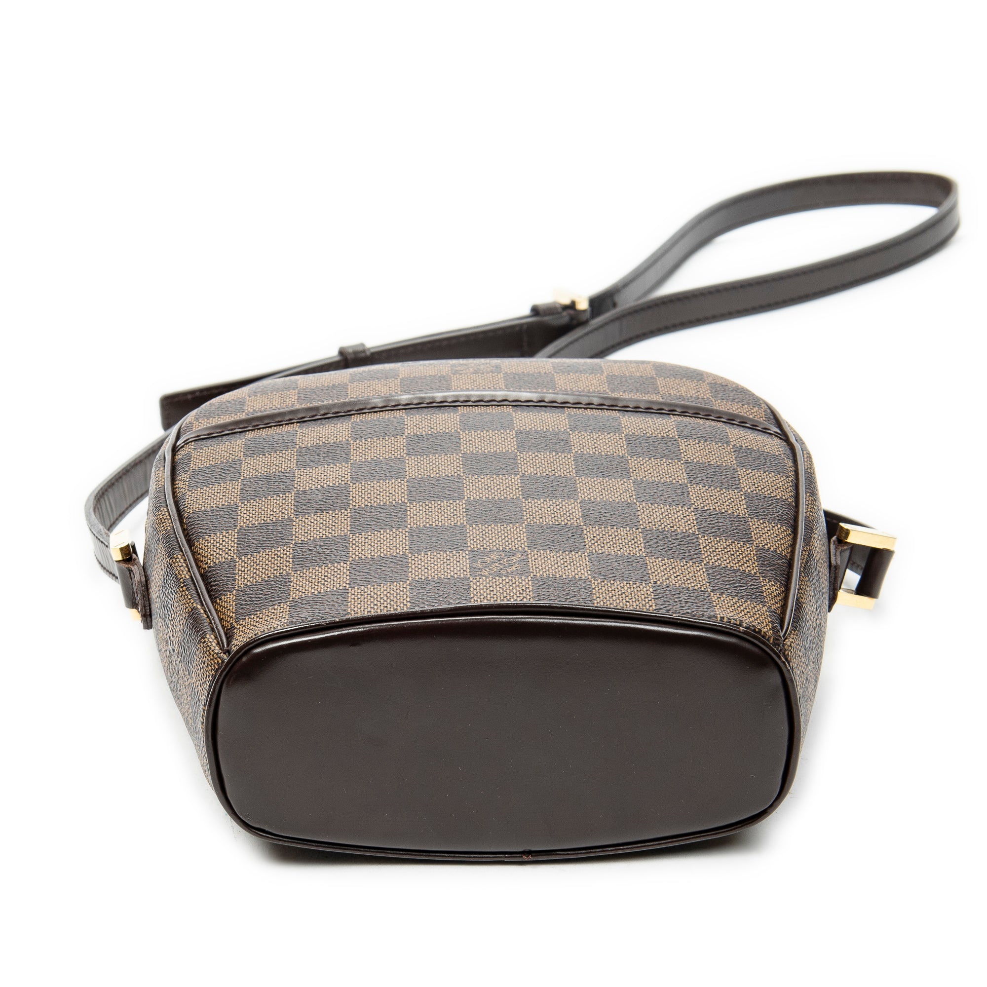 Shoulder Bag Ipanema PM Brown Damier Ebene
