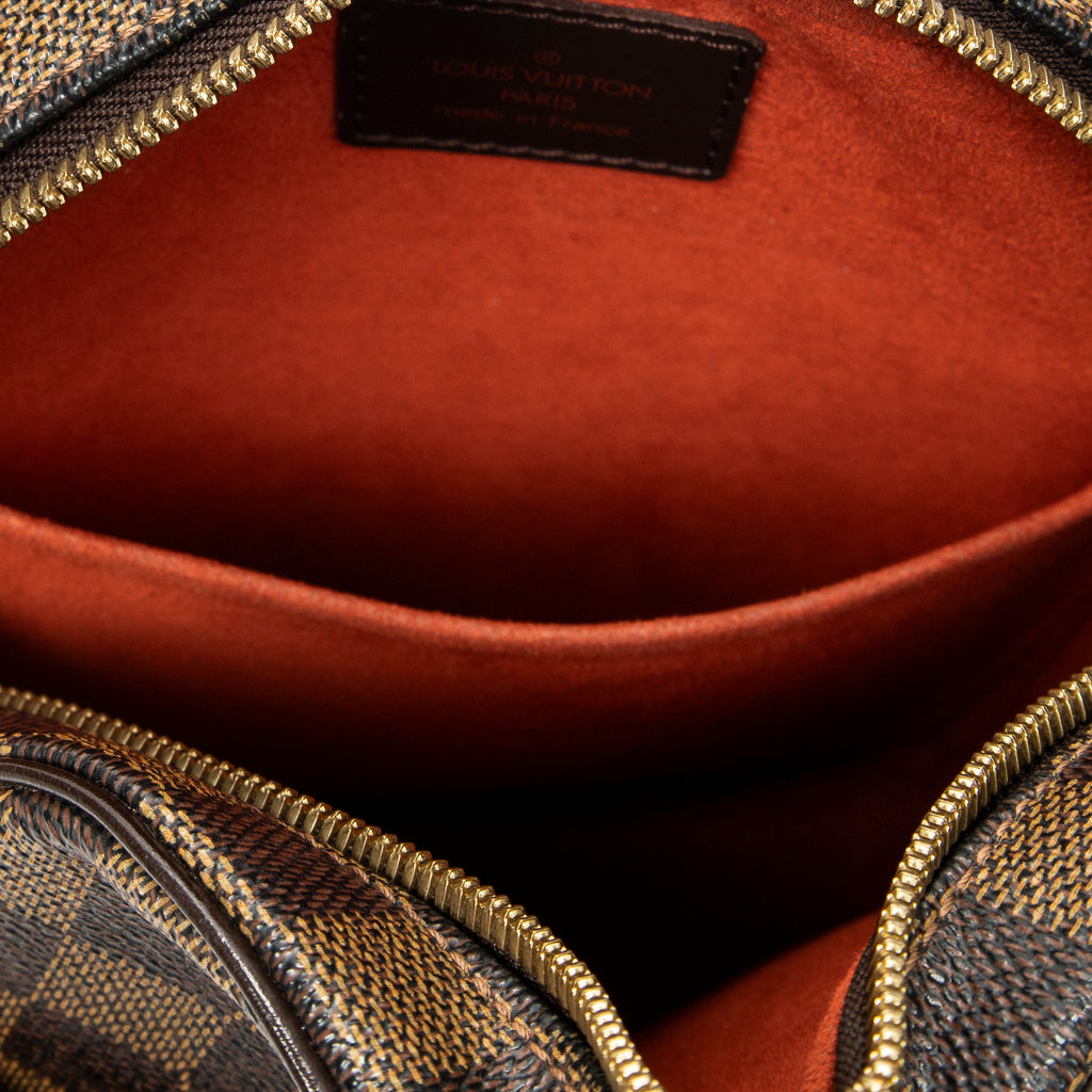 Shoulder Bag Ipanema PM Brown Damier Ebene