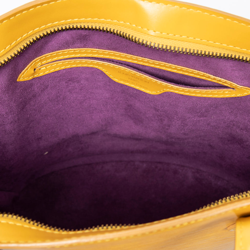 Handbag St-Jacques PM Yellow Epi