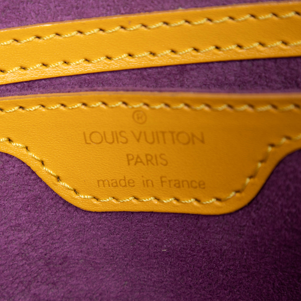 Handbag St-Jacques PM Yellow Epi