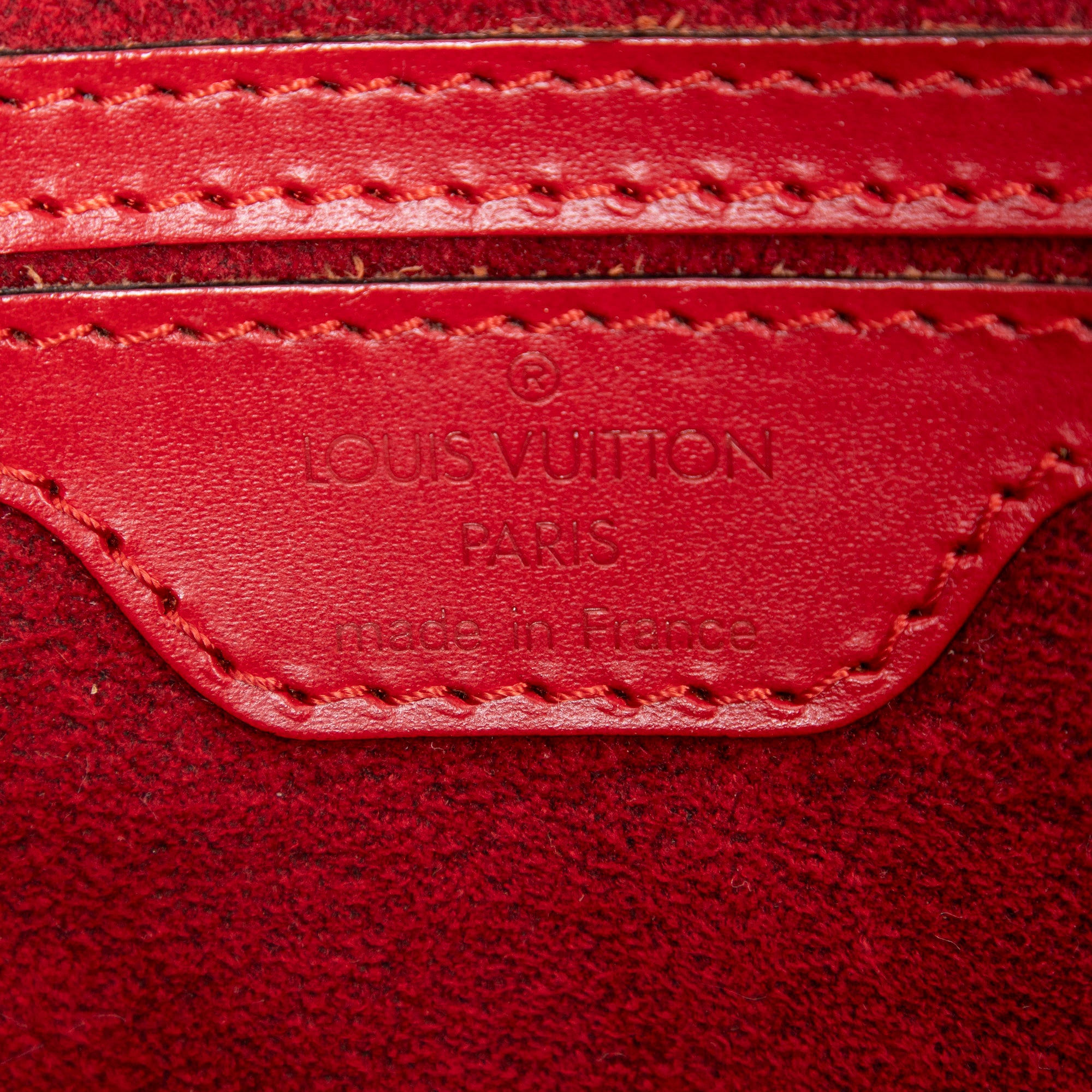 Handbag St-Jacques PM Red Epi