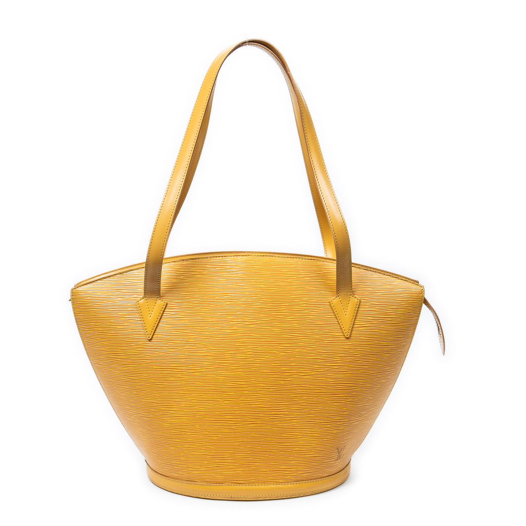 Shoulder Bag St-Jacques Shopping GM Yellow Epi