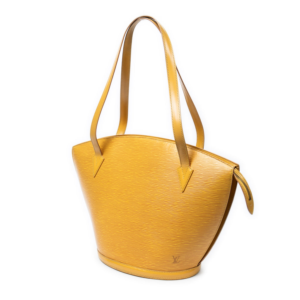 Shoulder Bag St-Jacques Shopping GM Yellow Epi