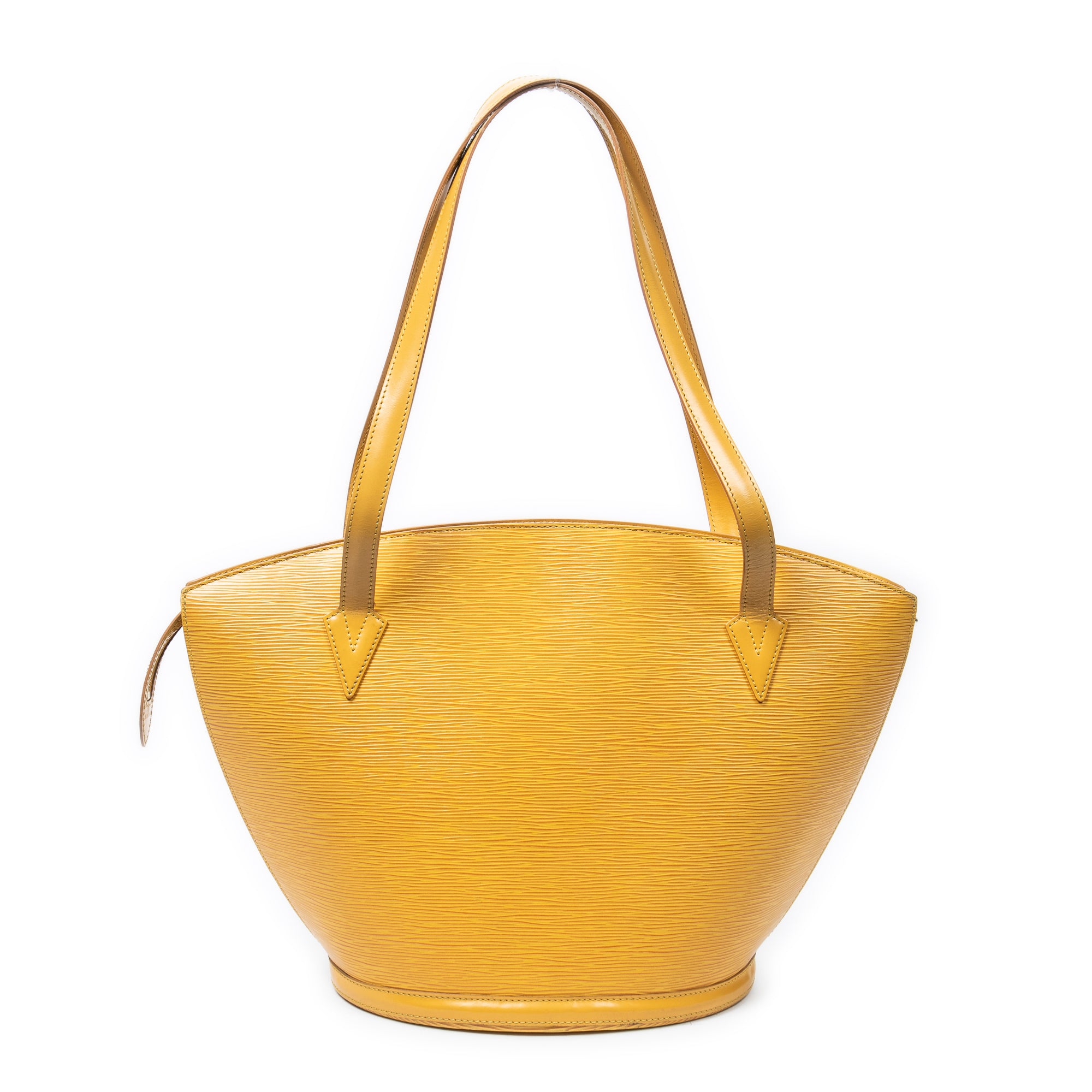 Shoulder Bag St-Jacques Shopping GM Yellow Epi