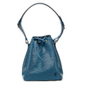 Shoulder Bag Noe PM Blue Epi