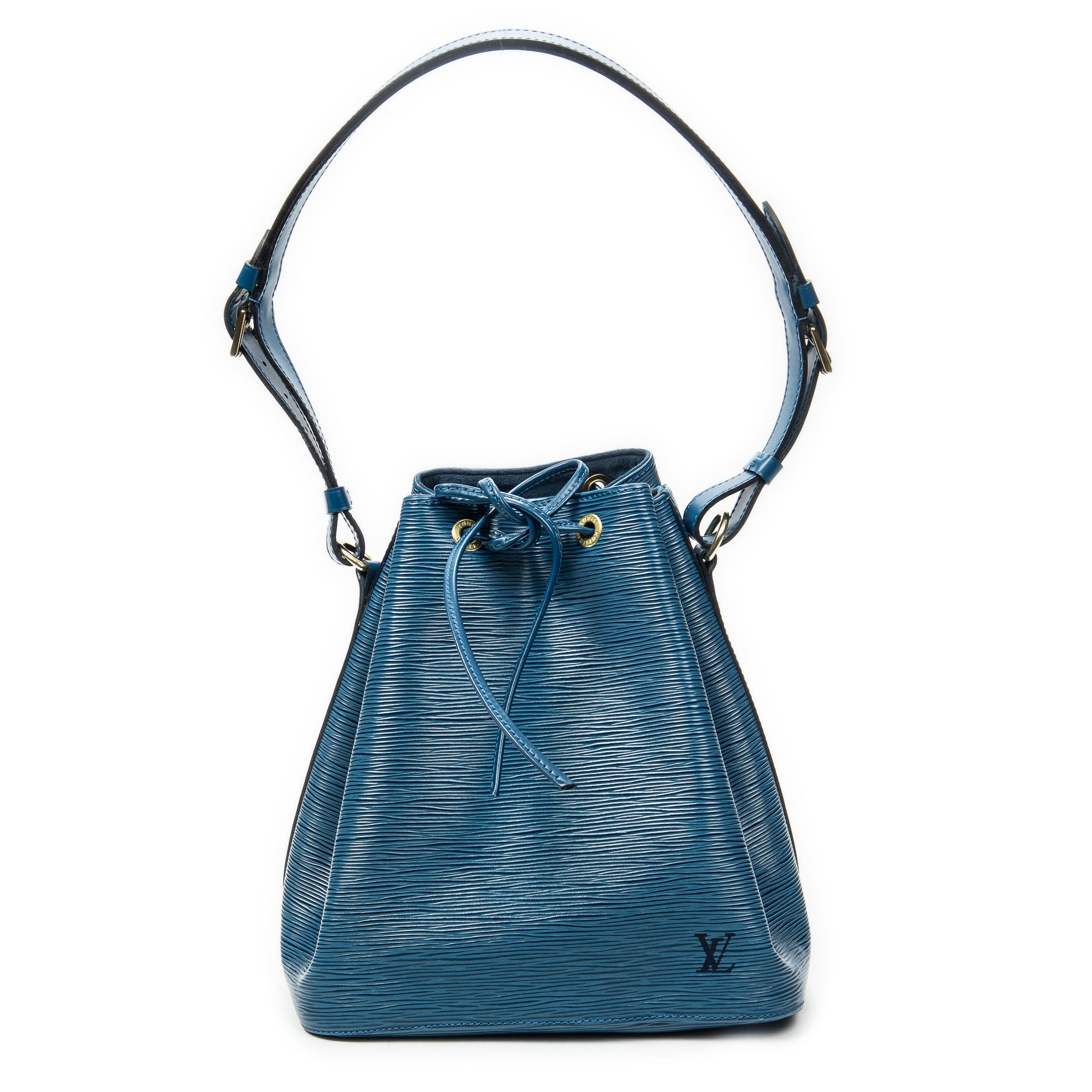 Shoulder Bag Noe PM Blue Epi