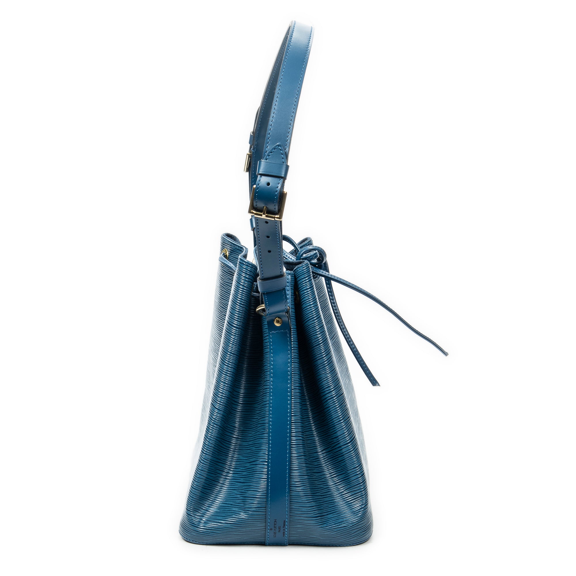 Shoulder Bag Noe PM Blue Epi