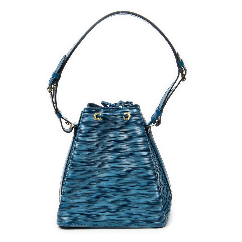 Shoulder Bag Noe PM Blue Epi