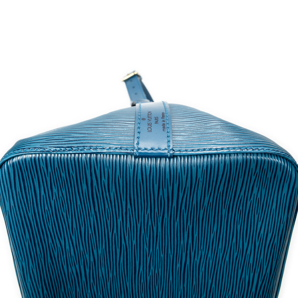 Shoulder Bag Noe PM Blue Epi