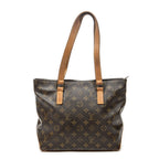 Shoulder Bag Cabas Piano Brown Monogram Canvas