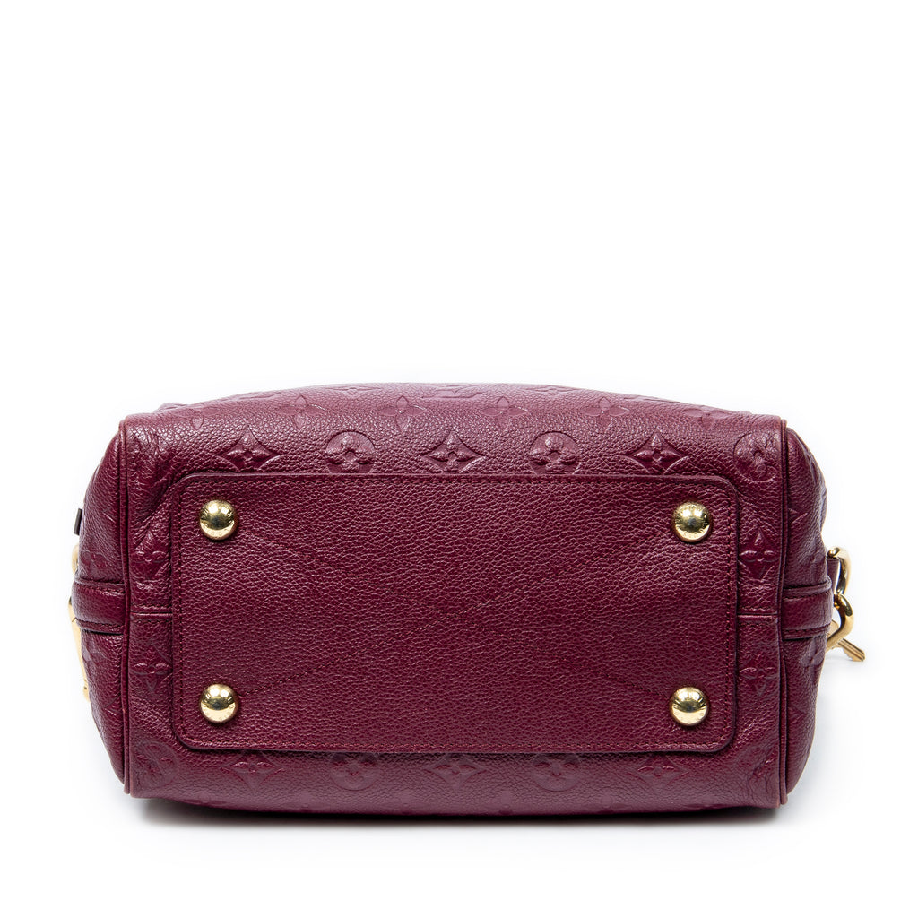 Shoulder Bag Speedy Bandouliere 25 Raisin Monogram Empreinte