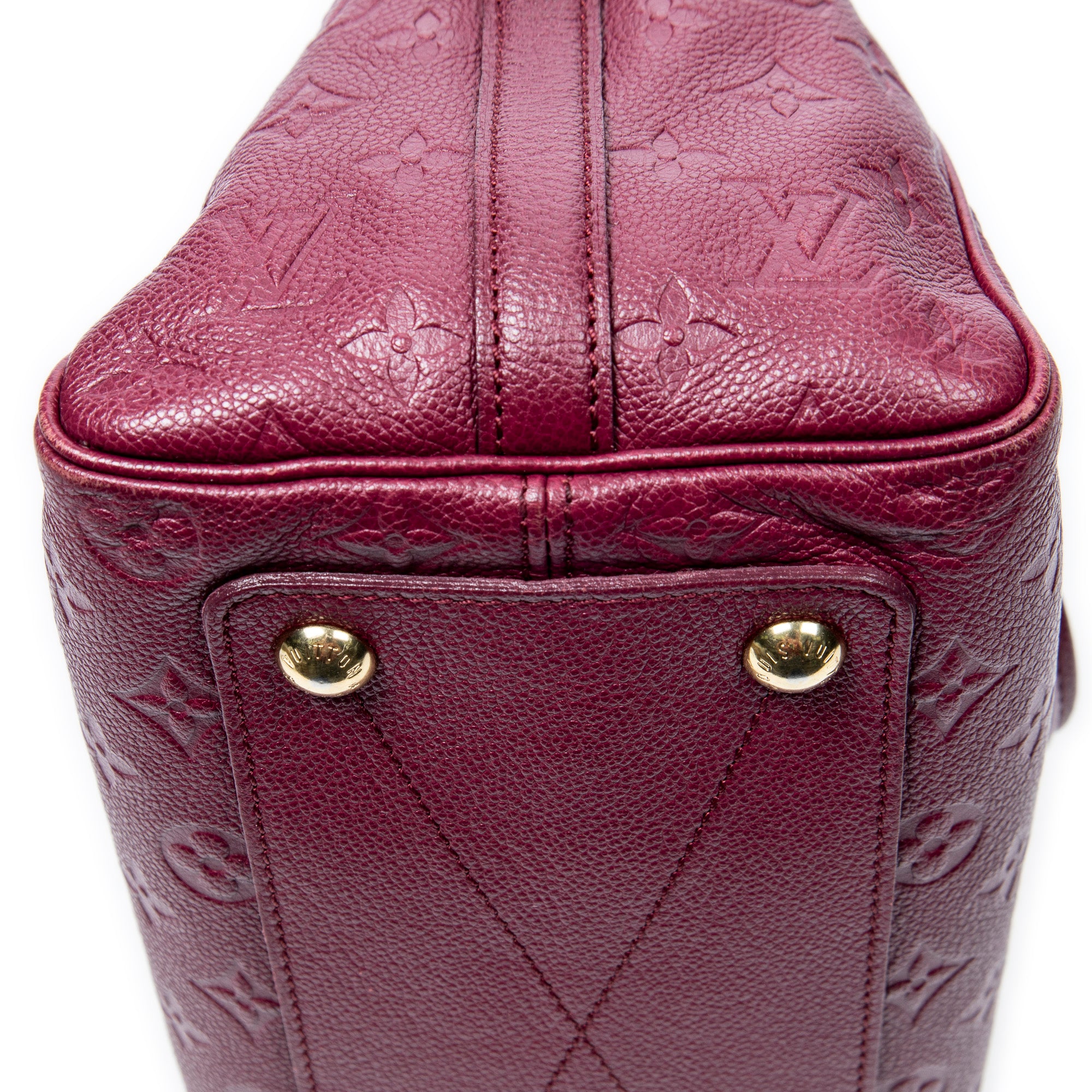 Shoulder Bag Speedy Bandouliere 25 Raisin Monogram Empreinte
