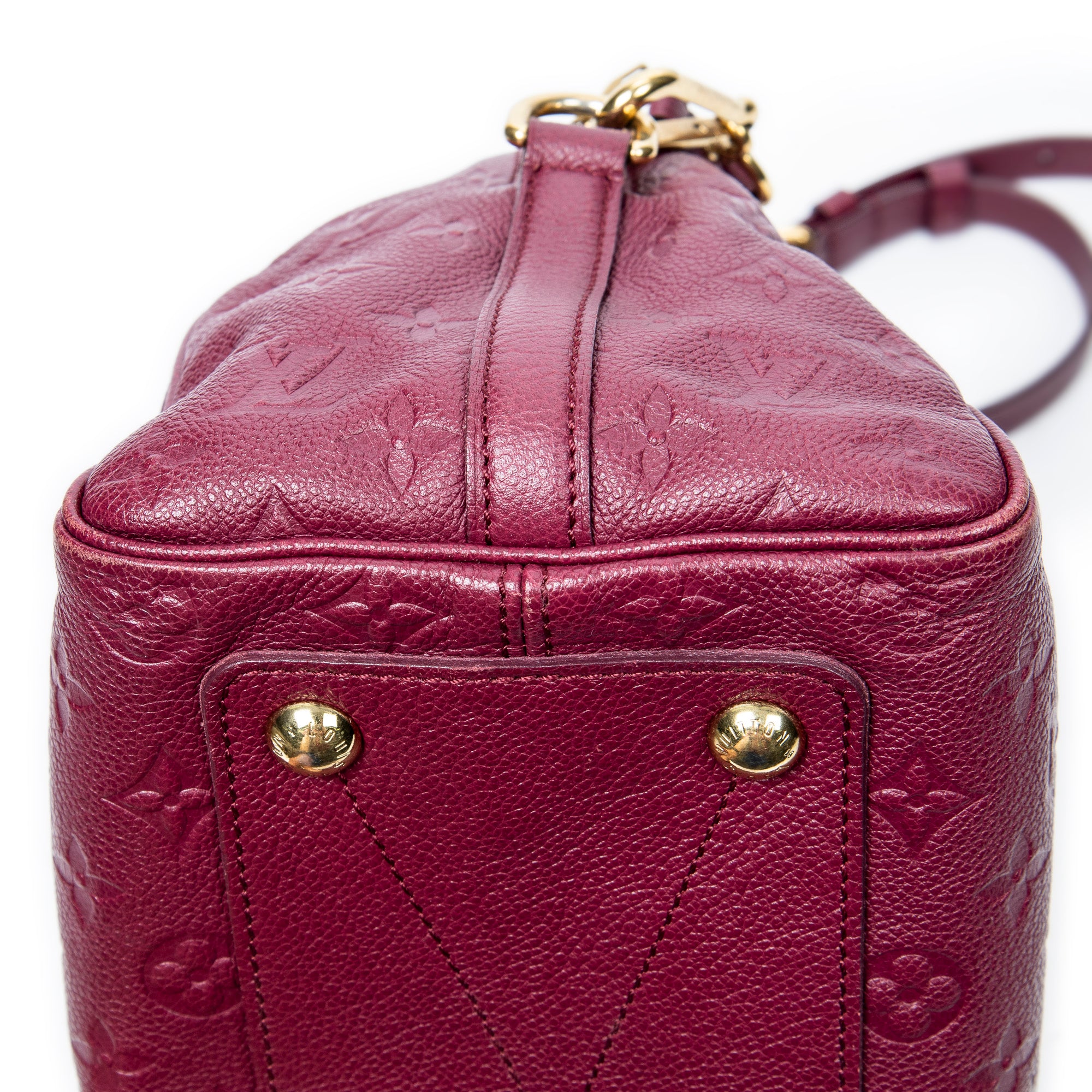 Shoulder Bag Speedy Bandouliere 25 Raisin Monogram Empreinte